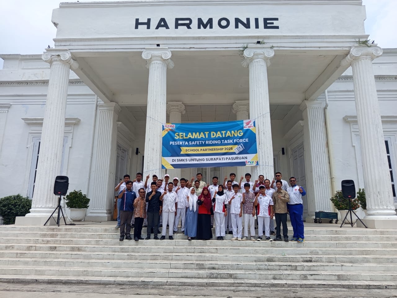 Gandeng Sekolah Binaan, MPM Honda Jatim Siapkan Puluhan Agen Safety Riding